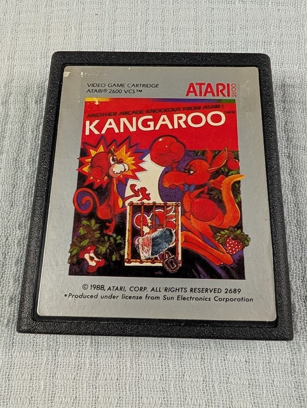 Kangaroo Atari 7800 Pro System - Tested and Working